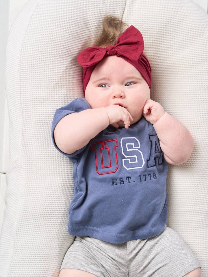Little Bipsy - Wholesale T-Shirt - Kids - USA Tee - Navy