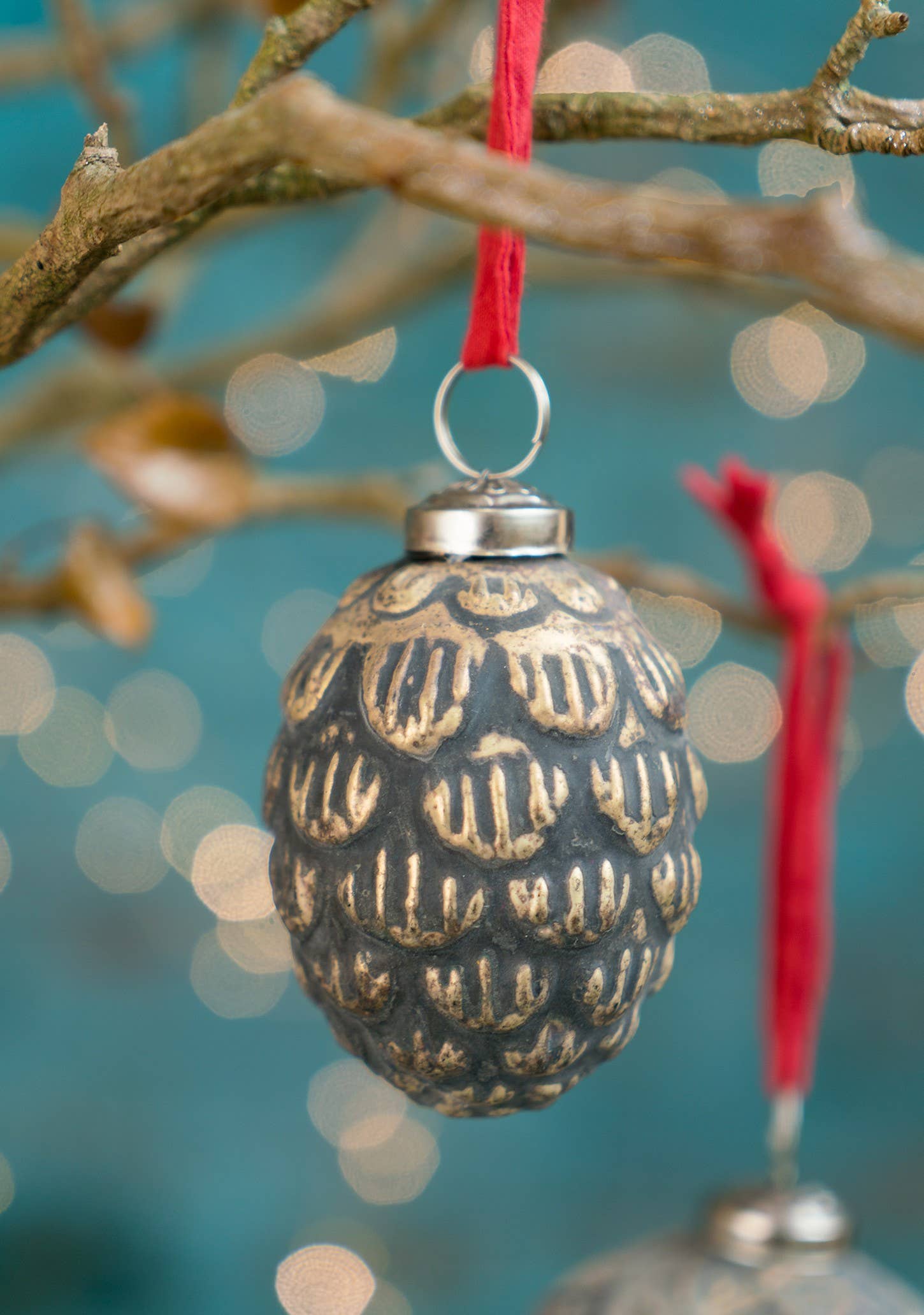 Namaste - Wholesale Kerstdecoratie - Eshana antieke kerstballen van gerecycled glas2