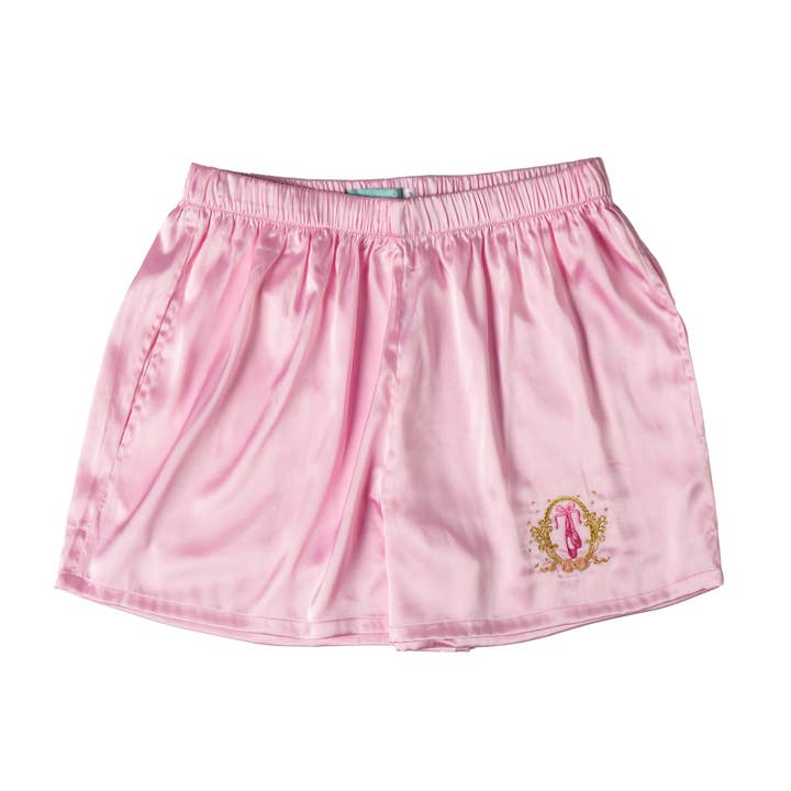 Ballet Satin Shorts for wholesale by Over the Moon Gift