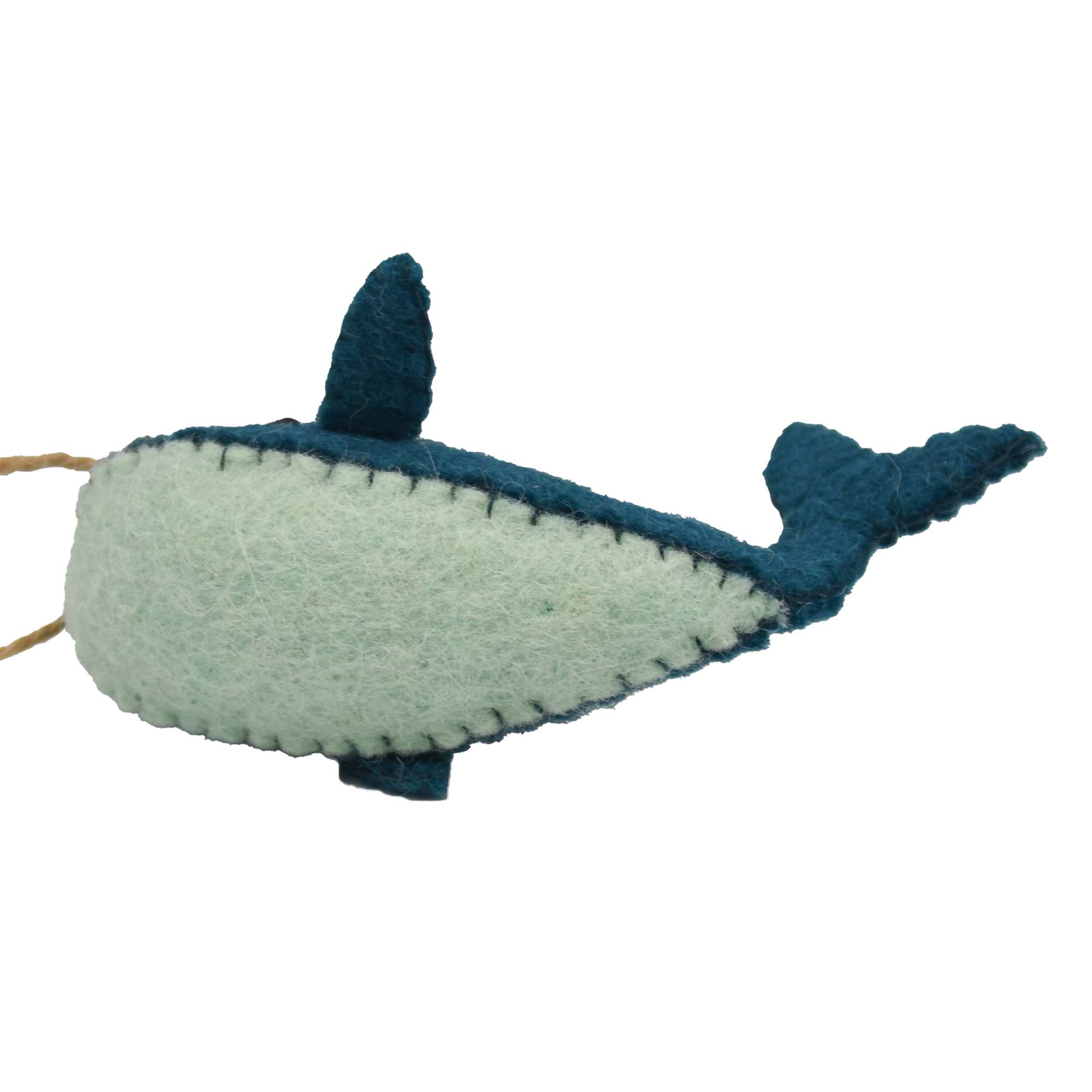 Global Crafts - Venta al por mayor Adornos - Ornamento de Ballena Ornamento de Fieltro3