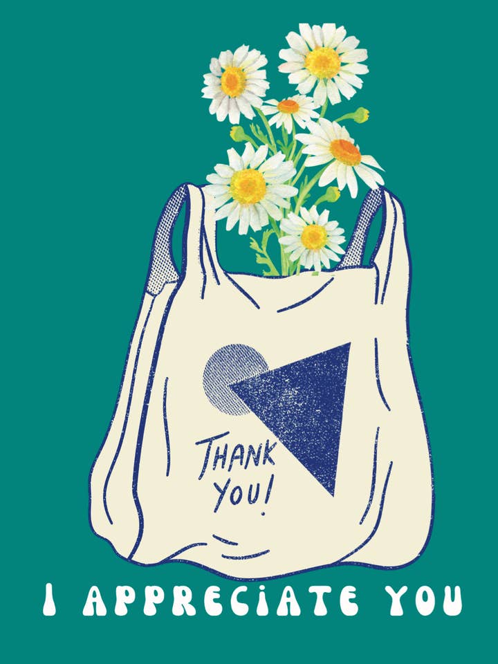 Tak, jeg sætter pris på din taske for engroshandel hos Cards by Dé