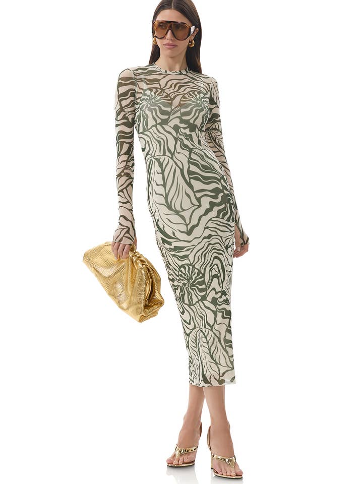 Vestido Ashland - Concha Tonal por atacado de AFRM