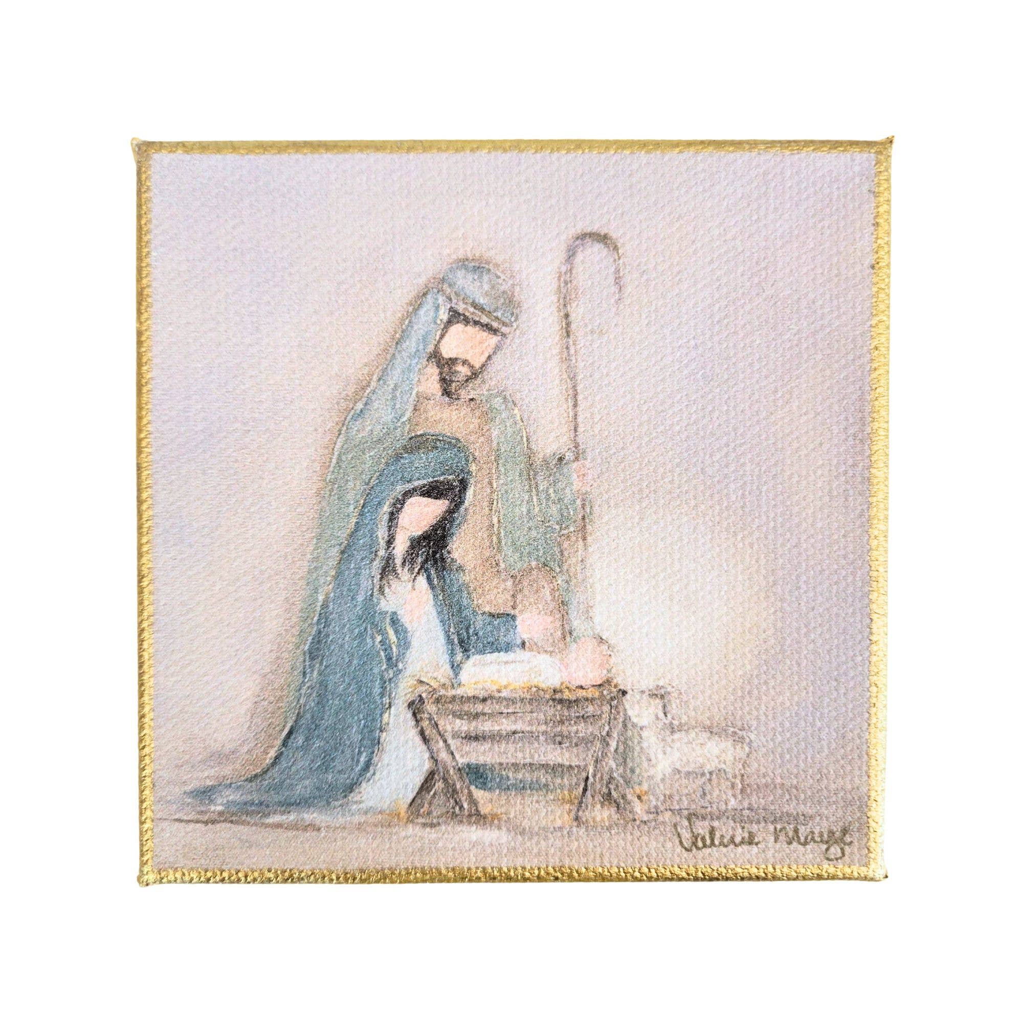 318 Art Co. - Wholesale Art print - "The Holy Family" Mini Canvas