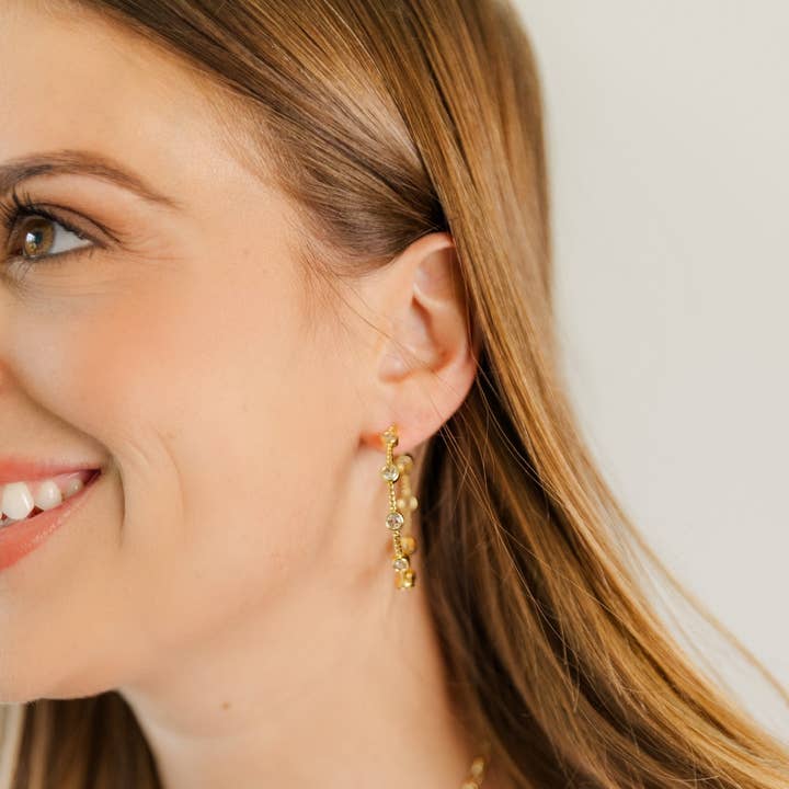 Taylor Shaye Designs - Wholesale Dangle Earrings - Meghan Hoops0