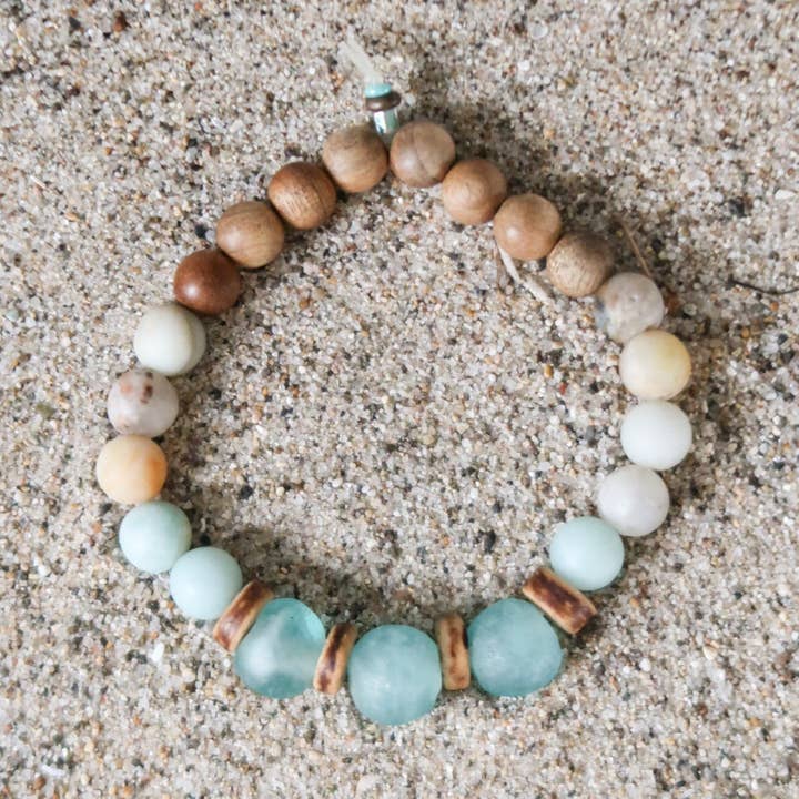 Pier Amazonite armband voor wholesale door Essenshell