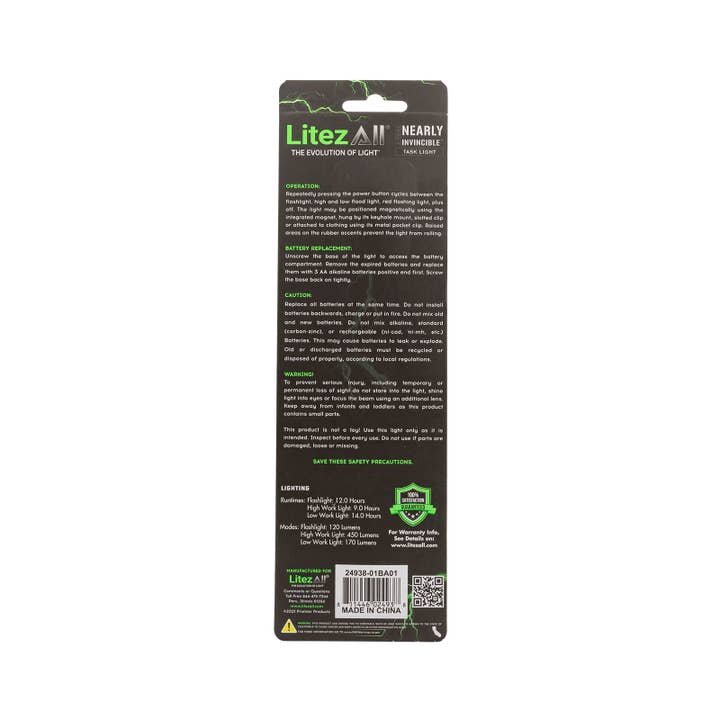 LitezAll - Wholesale Flashlight - LitezAll Nearly Invincible Jumbo Pen Light33