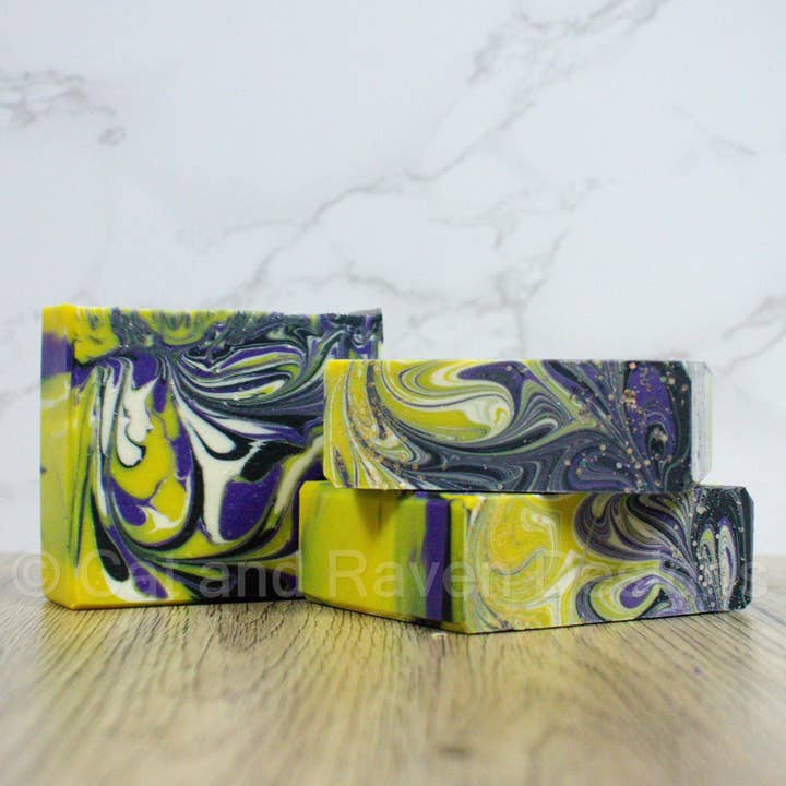 Yellow Brick Road soap for wholesale by Cat and Raven Designs