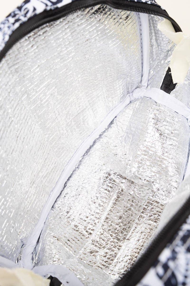 Wholesale Accessory Market - Wholesale Lunch Bag/Box - NGIL Victorian Garden Insulated Bowler Style Lunch Bag2