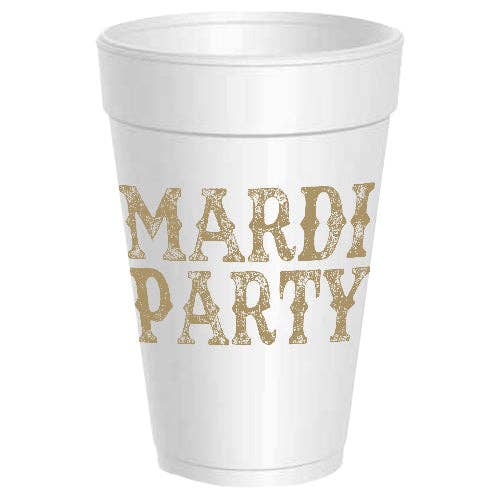 Mardi Party - 10 pack for wholesale by Sassy Cups
