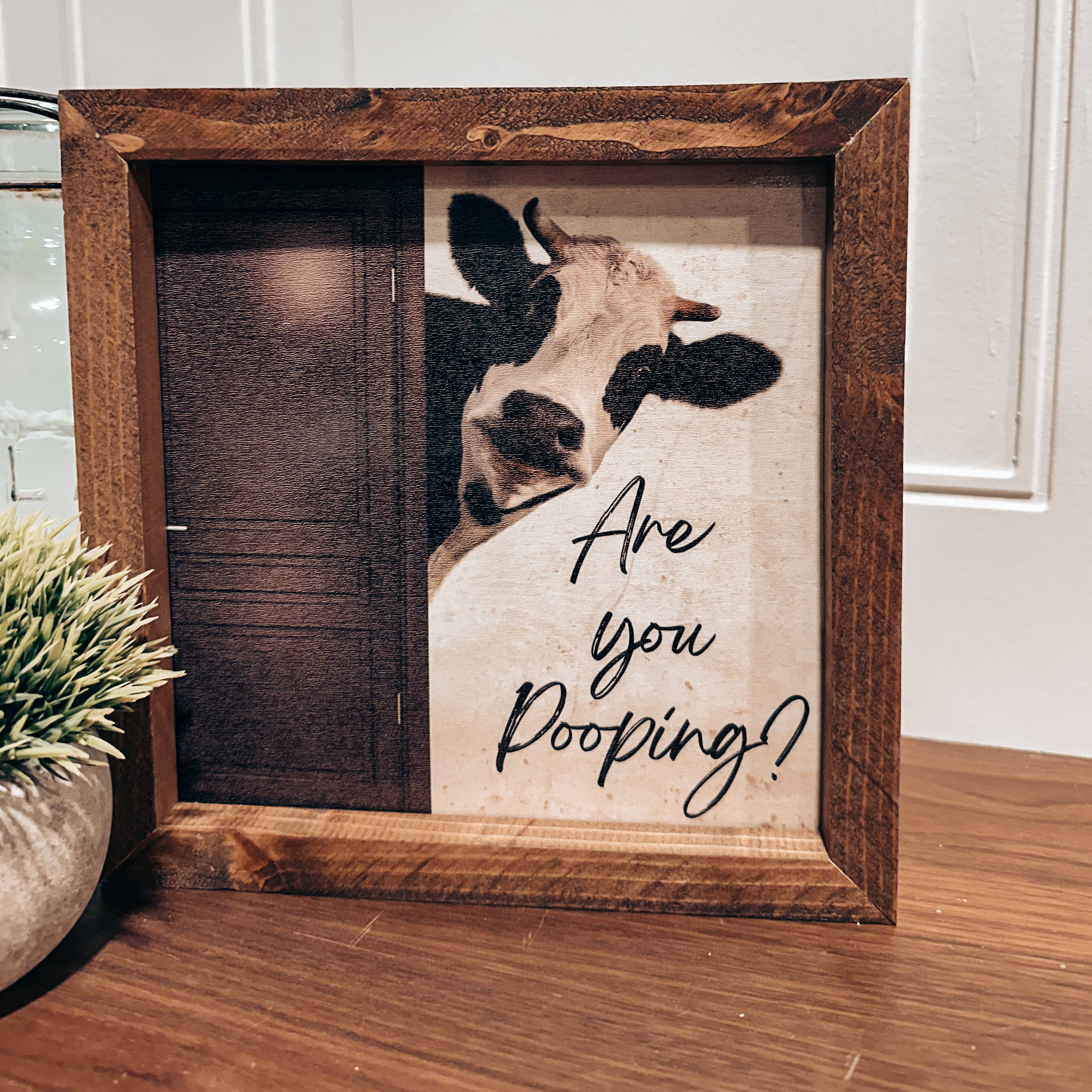 The Broken Board - Wholesale Bathroom Sign - Funny Bathroom sign2