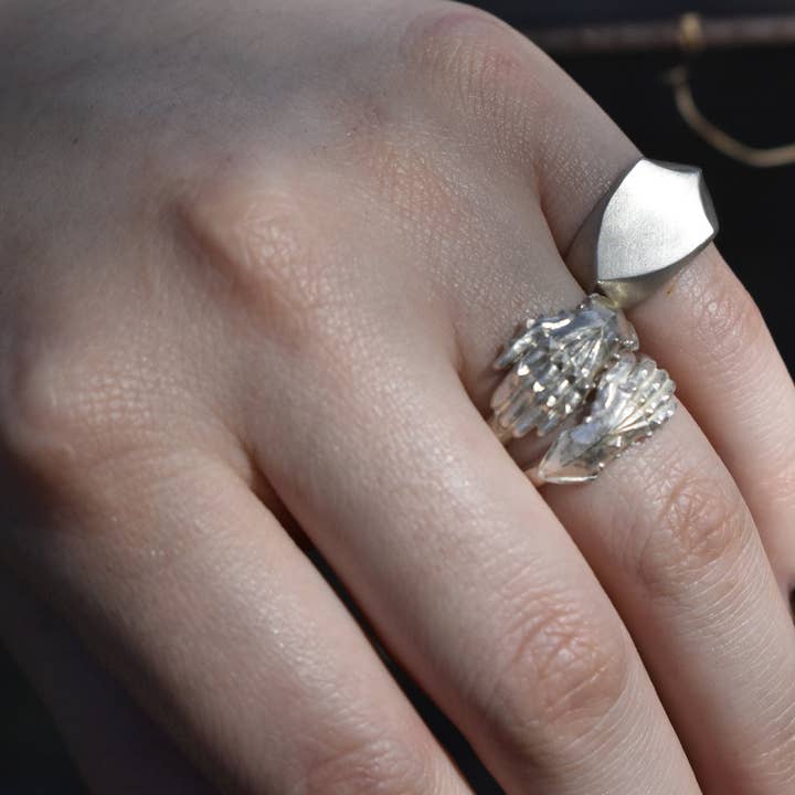 Morgaine Faye - Wholesale Cocktail/Statement Ring - Large Solemn Oath Ring2