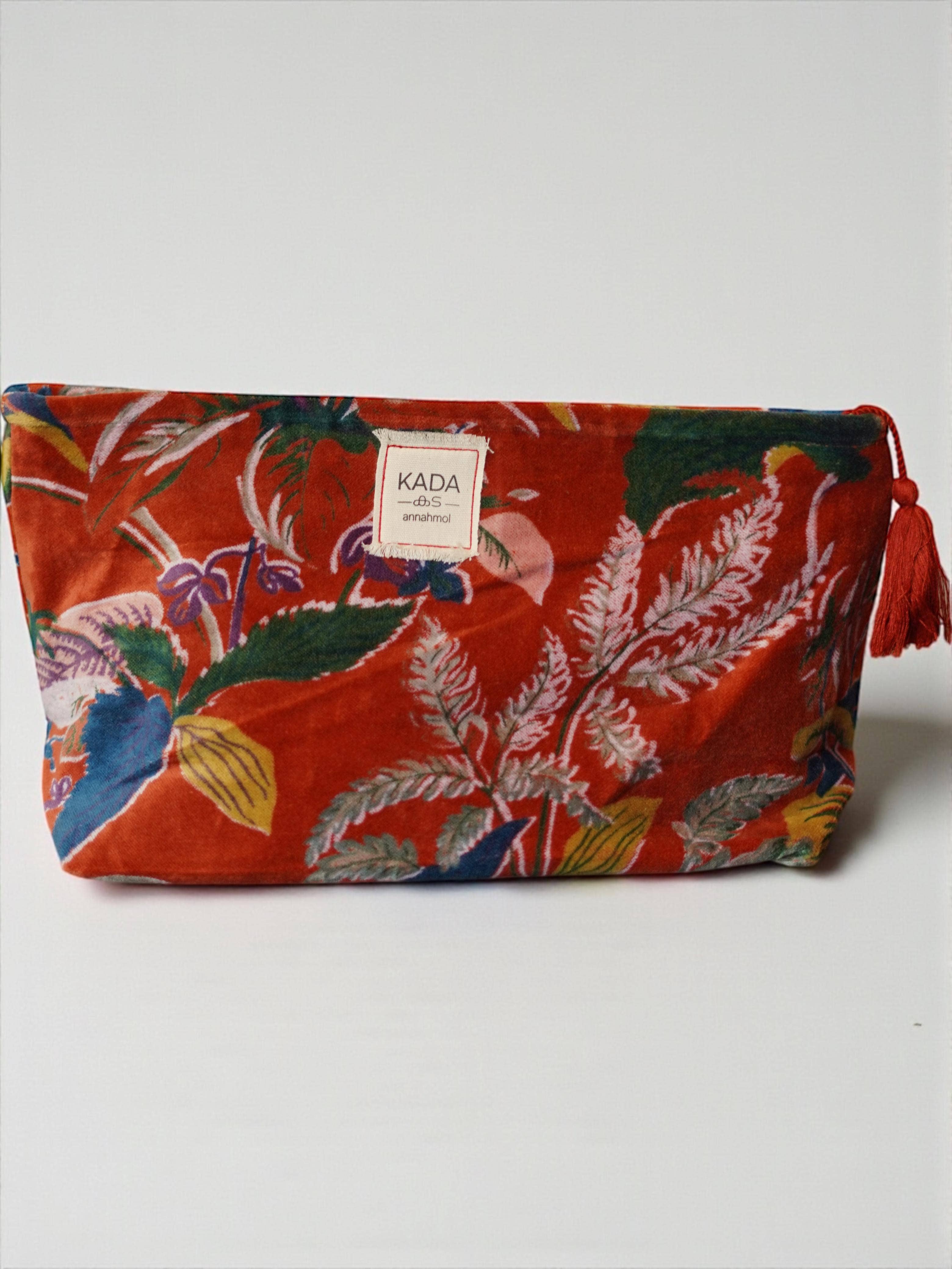 Annahmol - Wholesale Makeup/Cosmetic Bag - Velvet Cosmetic Bag/Pouch: Assorted Prints16