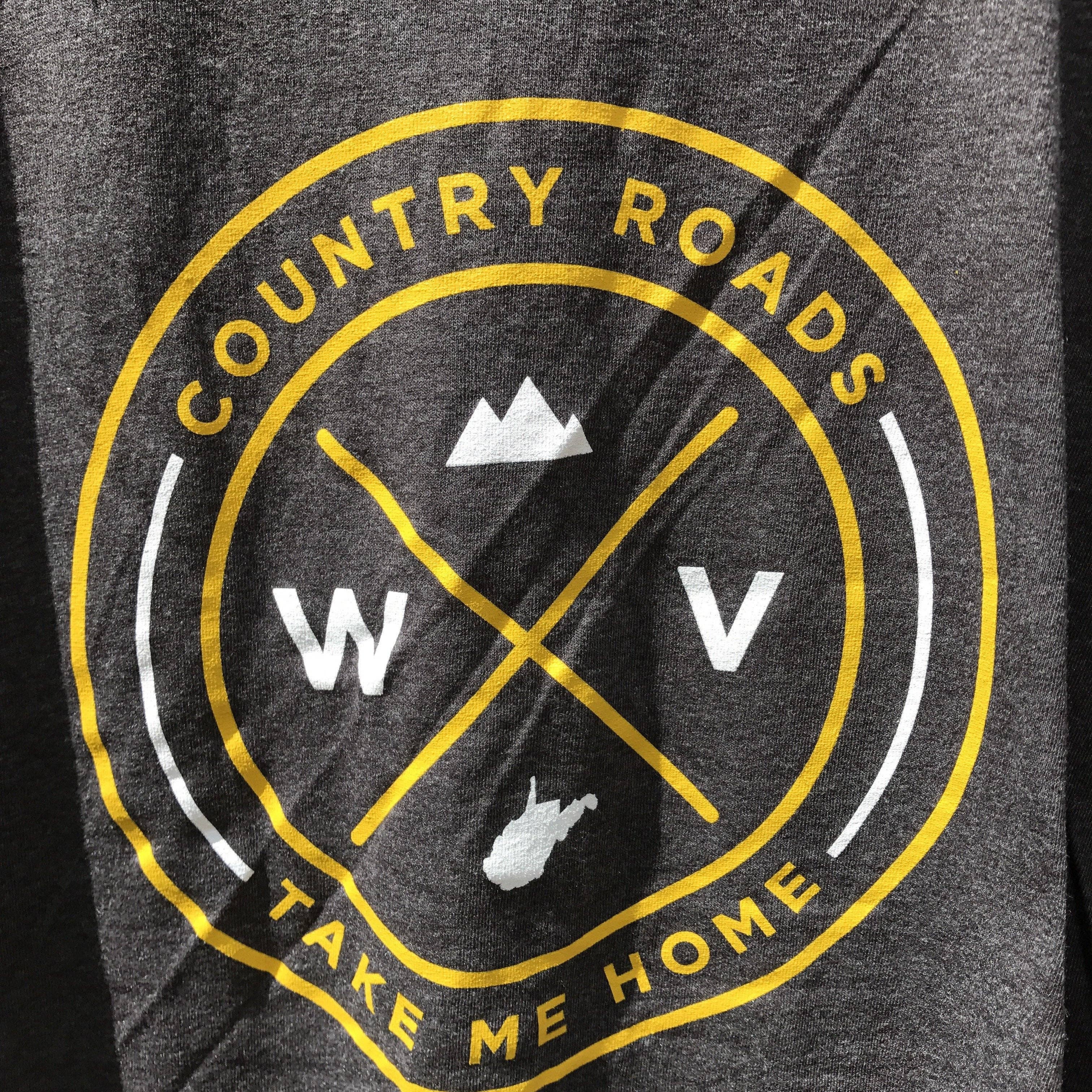 Loving WV - Wholesale Screen Printed T-Shirt - Unisex - WV Seal Shirt1