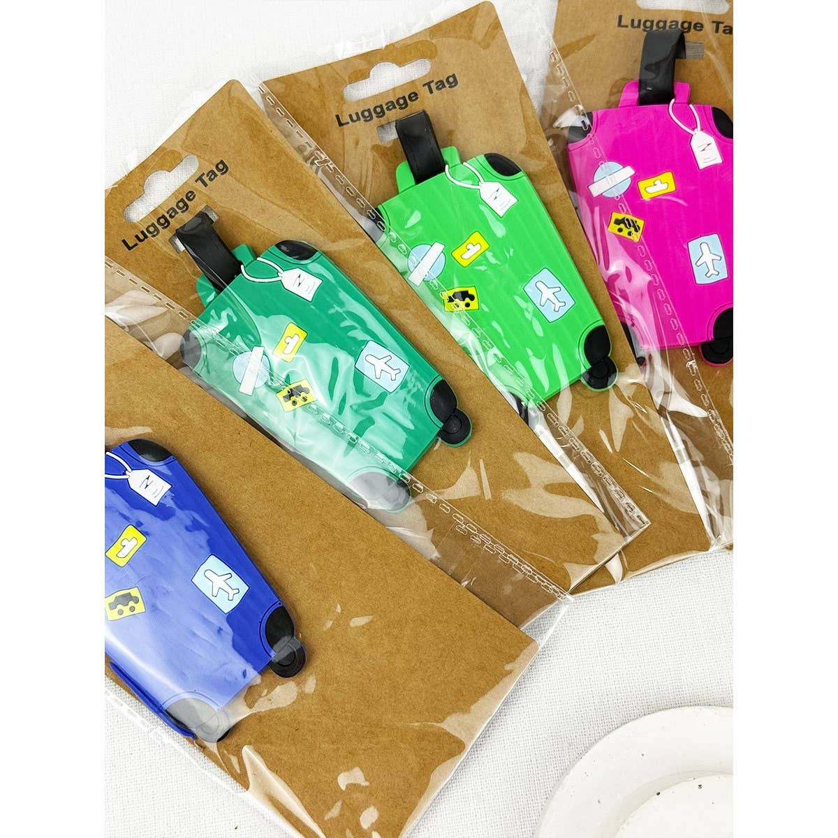 MIX COLOR Travel Luggage Design Luggage Tag for wholesale on Faire5