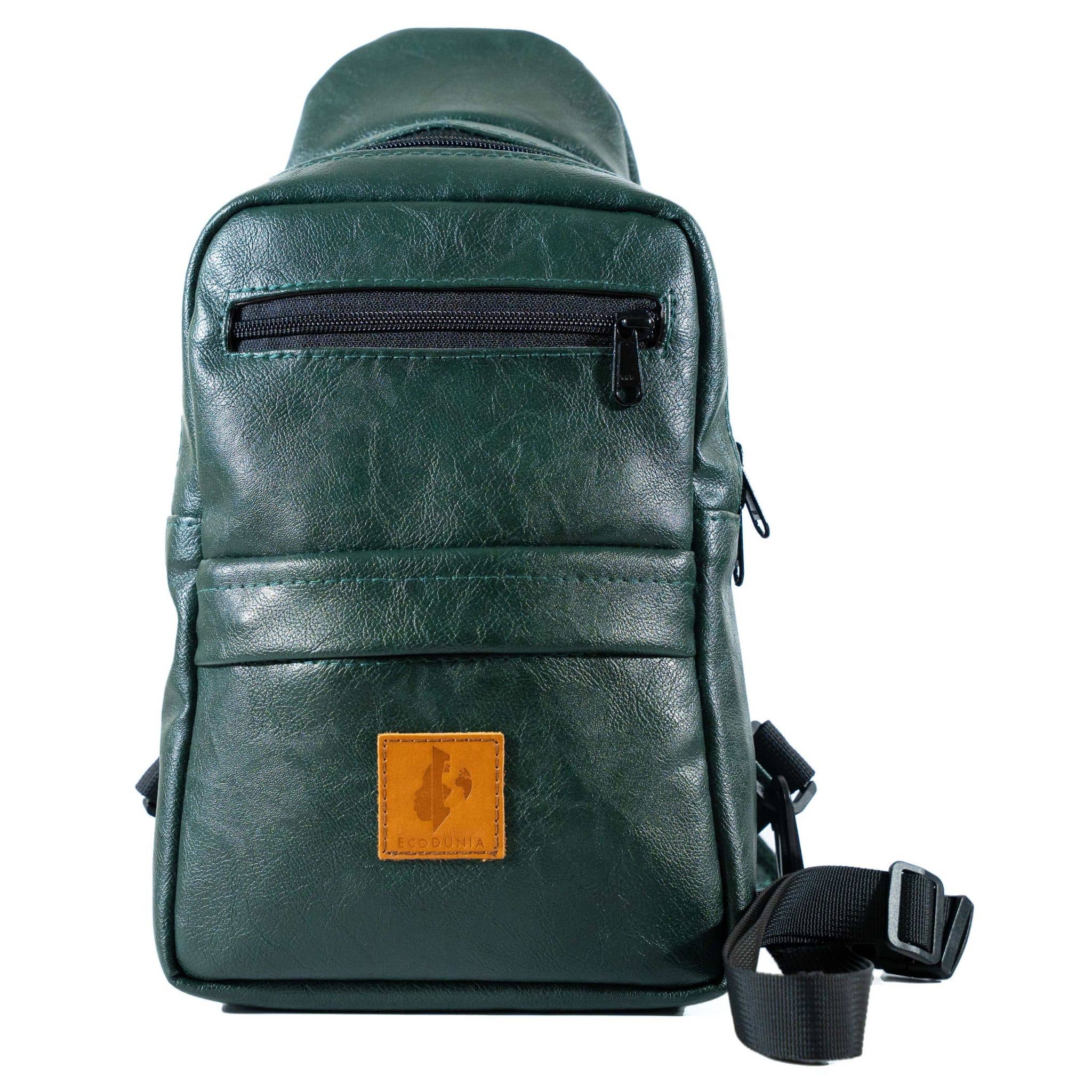 Ecodunia - Wholesale Crossbody Bag - Unisex - Large Vegan Leather Crossbody Sling Bag | Umoja14
