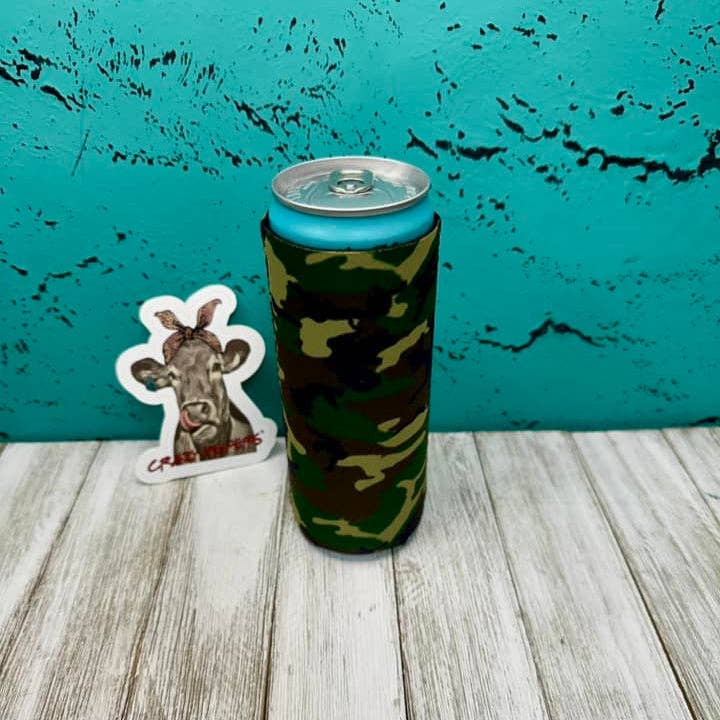 Crazy Heifers Wholesale - Wholesale Drink Huggers & Koozies - Neoprene Slim Can Coolers W/ Magnet-Solids6