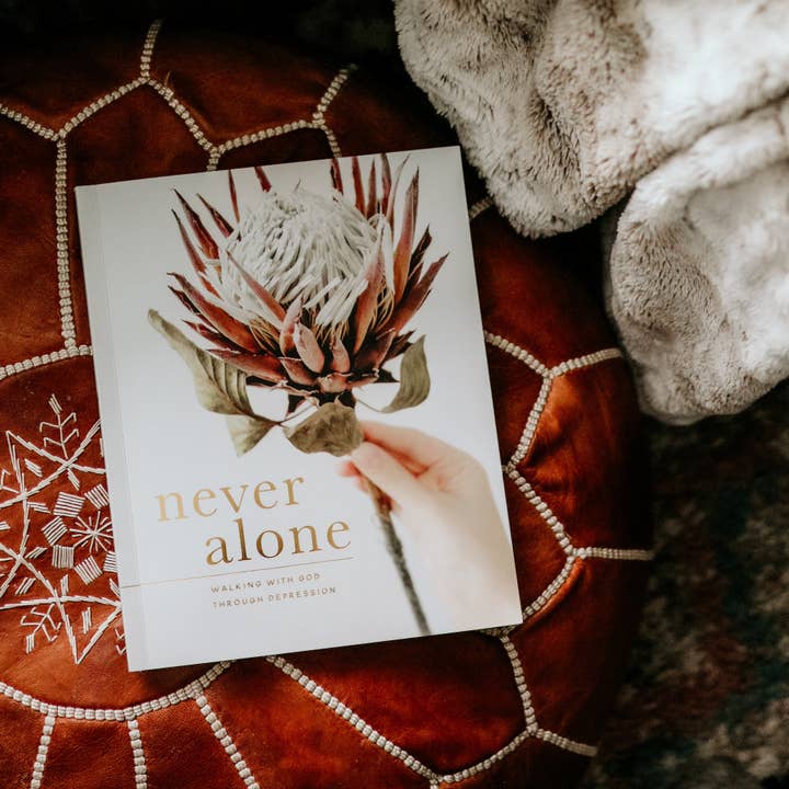 Never Alone | Depression Study for wholesale by The Daily Grace Co