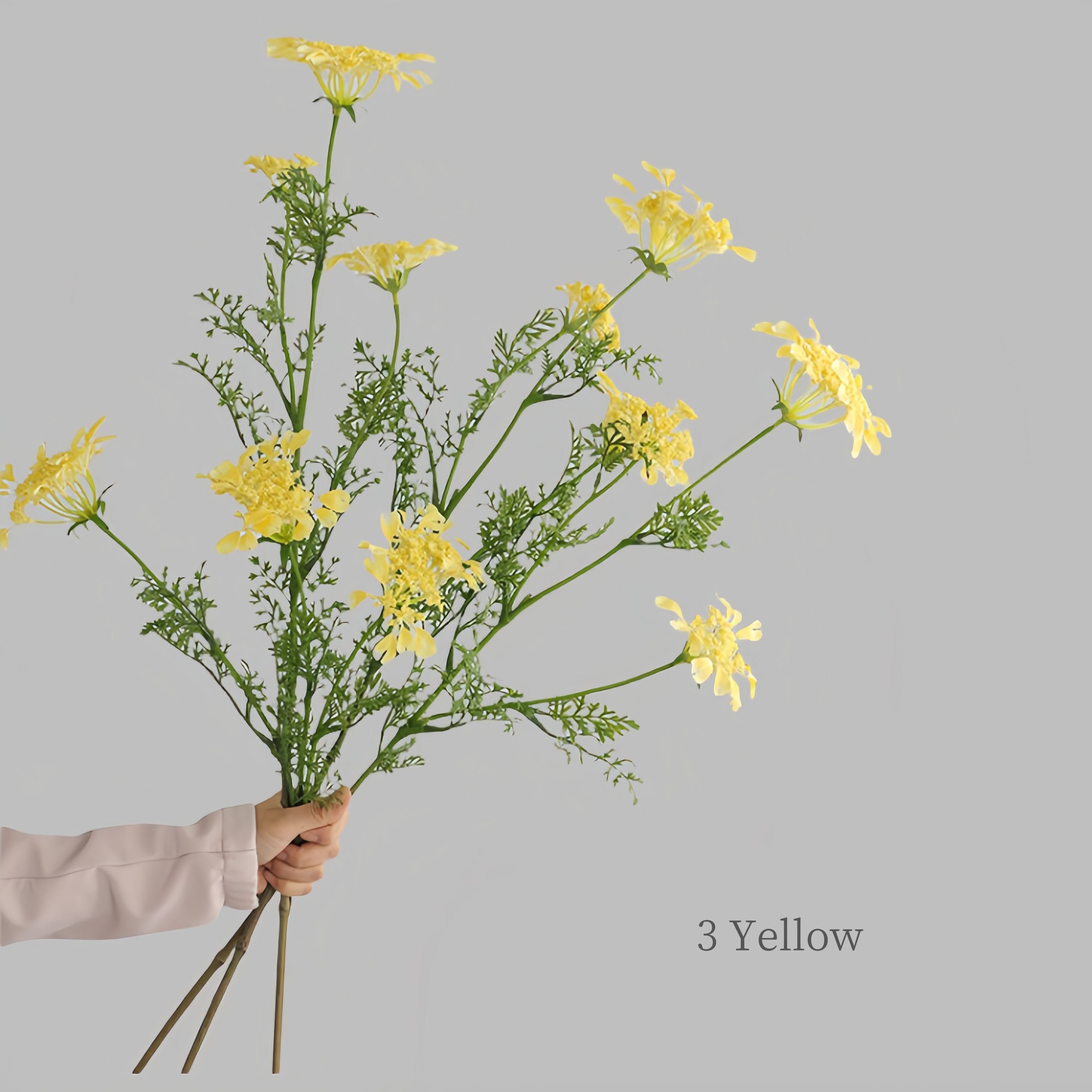 ACNITE(We cover U.S. import duties) - Wholesale Artificial Flowers - Artificial Flower Bai Fei Xiang For wedding decor Bouquet1