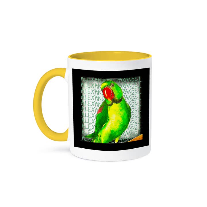 3dRose - Wholesale Coffee Mug - 3dRose, Alexandrine Parakeet , Mug