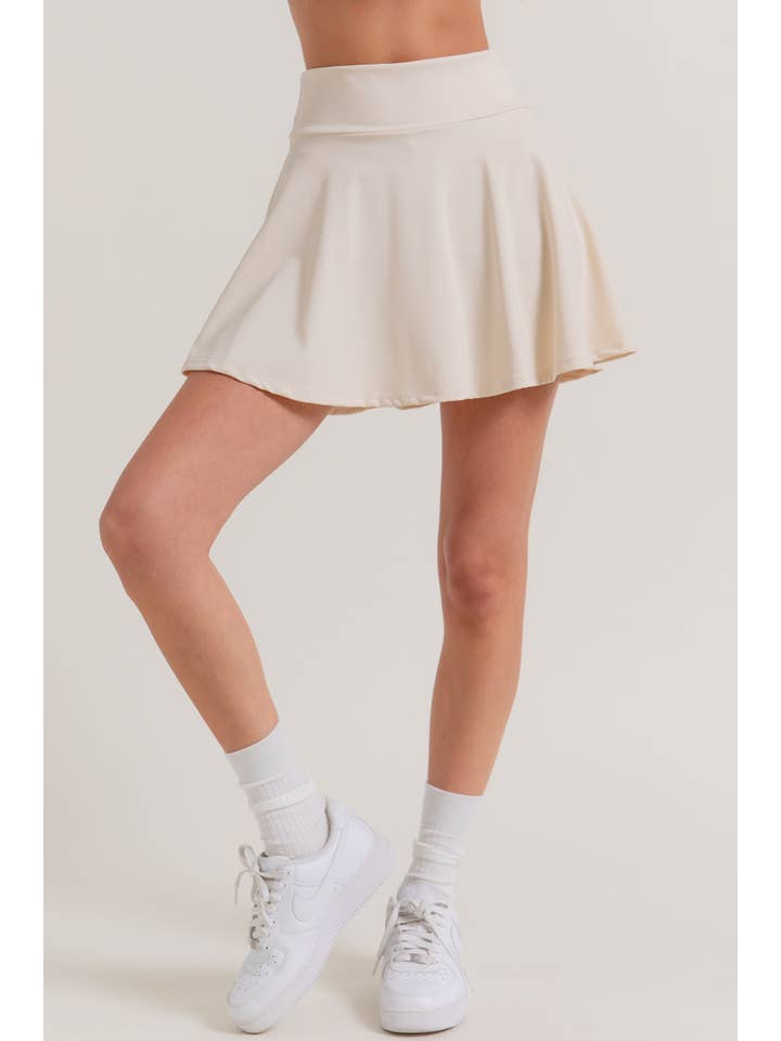 Active Basic | Active USA - Wholesale Athletic Skirt - Women's - Flare Workout Mini Skirt16