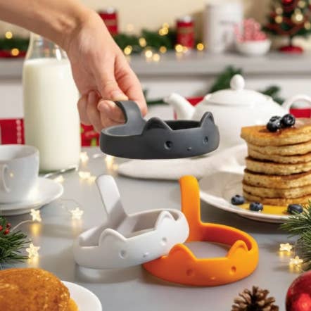 OTOTO - Wholesale Kitchen Tool/Gadget - PanCats Egg Cooker Ring Set of 3 - Kitchen Gifts0