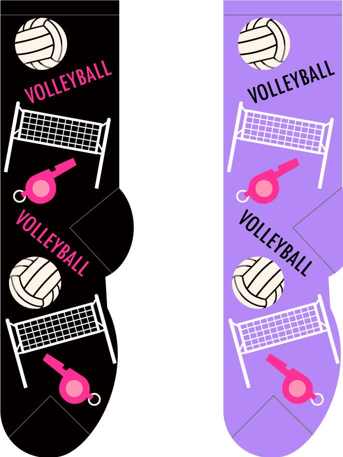 FOOZYS Fun Socks - Wholesale Sokken - Dames - Volleybalsokken0