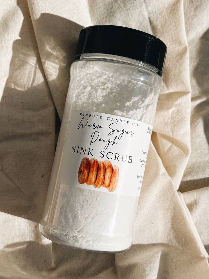 Poudre à récurer pour évier – Nettoyant abrasif doux pour cuisine et salle de bain pour la vente par Kinfolk Candle Company