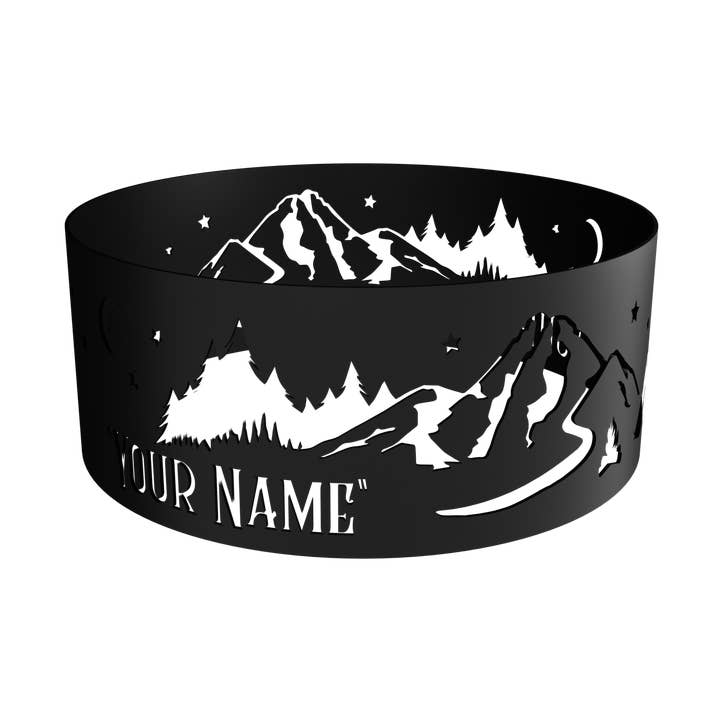 Mountain Range/ Personalized for wholesale by Feddes Fabrications