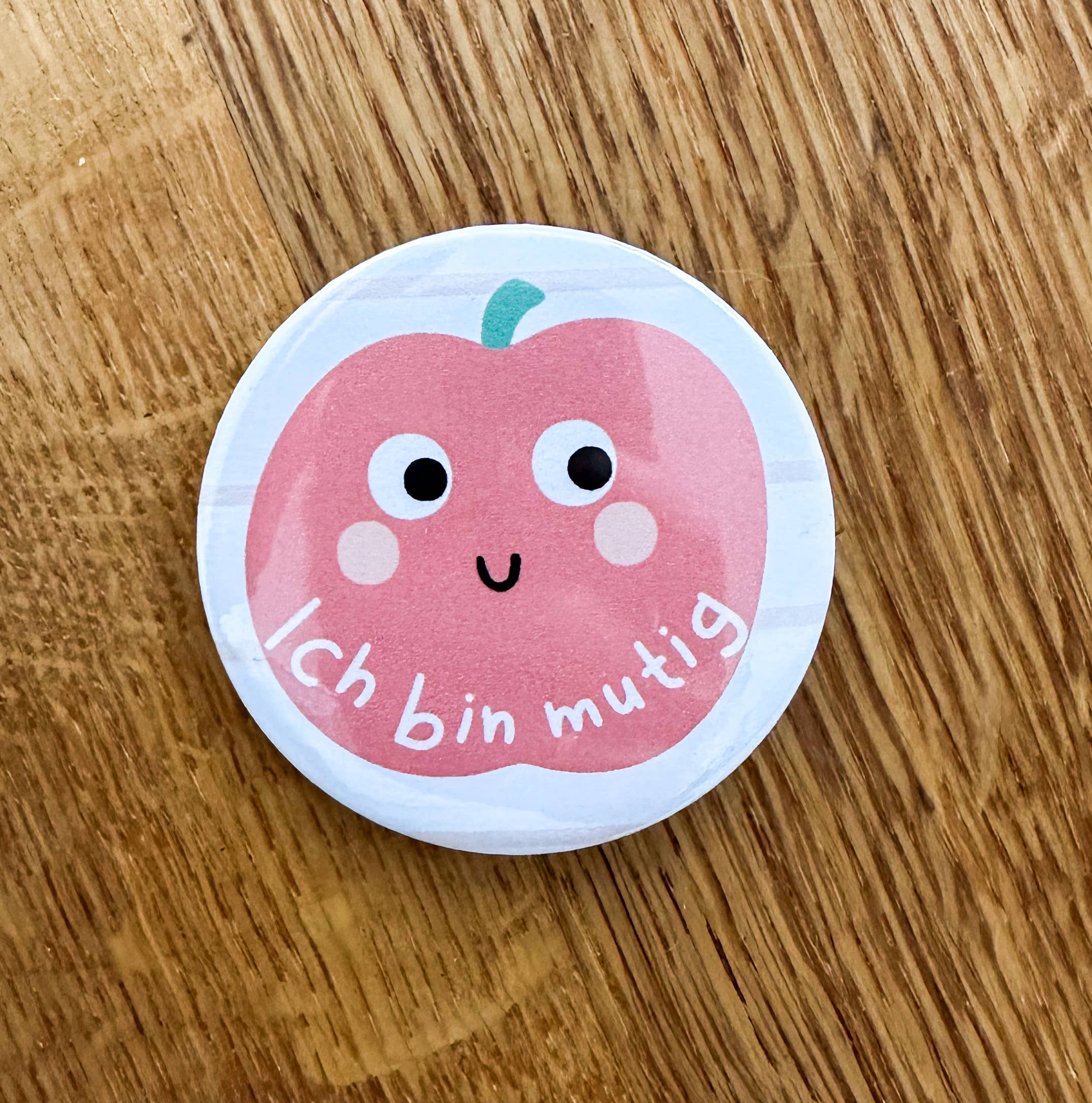 StudioSonna - Wholesale Lapel Pin/Button - Button Pin I am brave Apple0