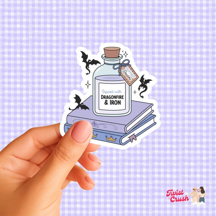 Infused with dragonfire and iron pour la vente par Twistandcrush