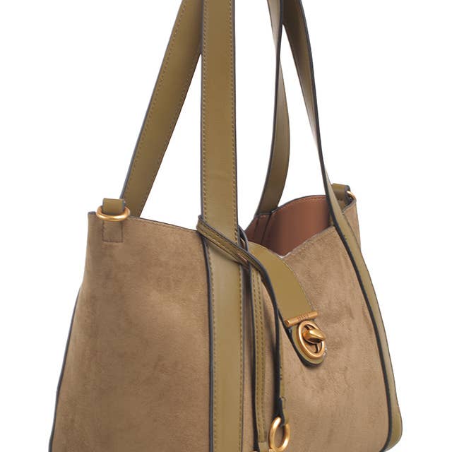 Bessie London – wholesale Shoulder bag – women's – CLASSIC TURN-LOCK SHOULDER BAG12