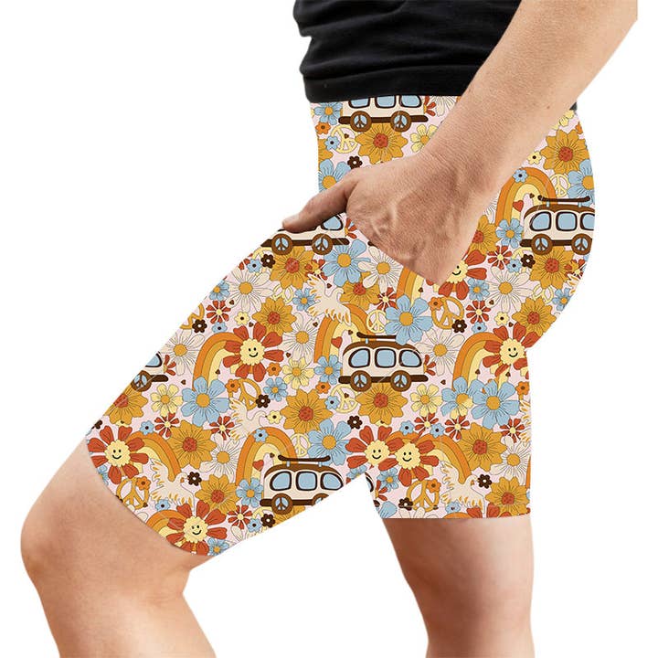 Sunshine Kombi Deluxe Pocket Shorts for wholesale by Natopia