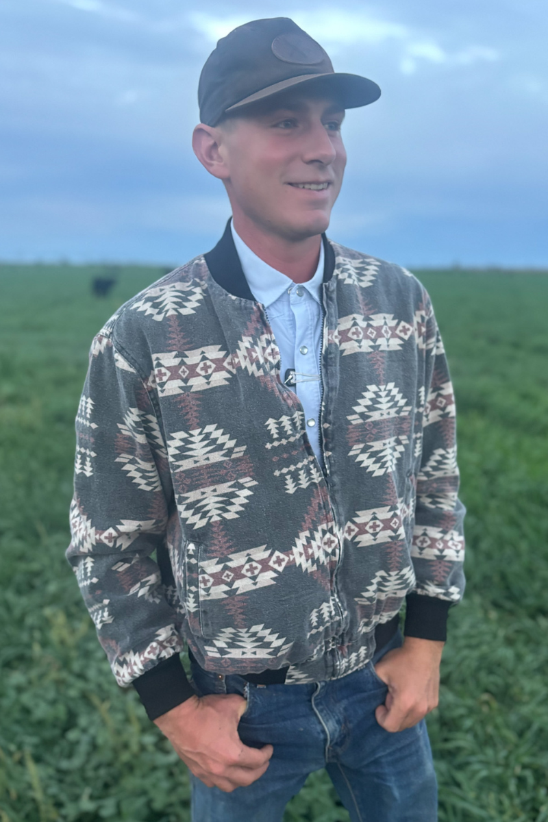 Sterling Kreek - Wholesale Bomber Jacket - Women's - Sagebrush Spirit Bomber Jacket1