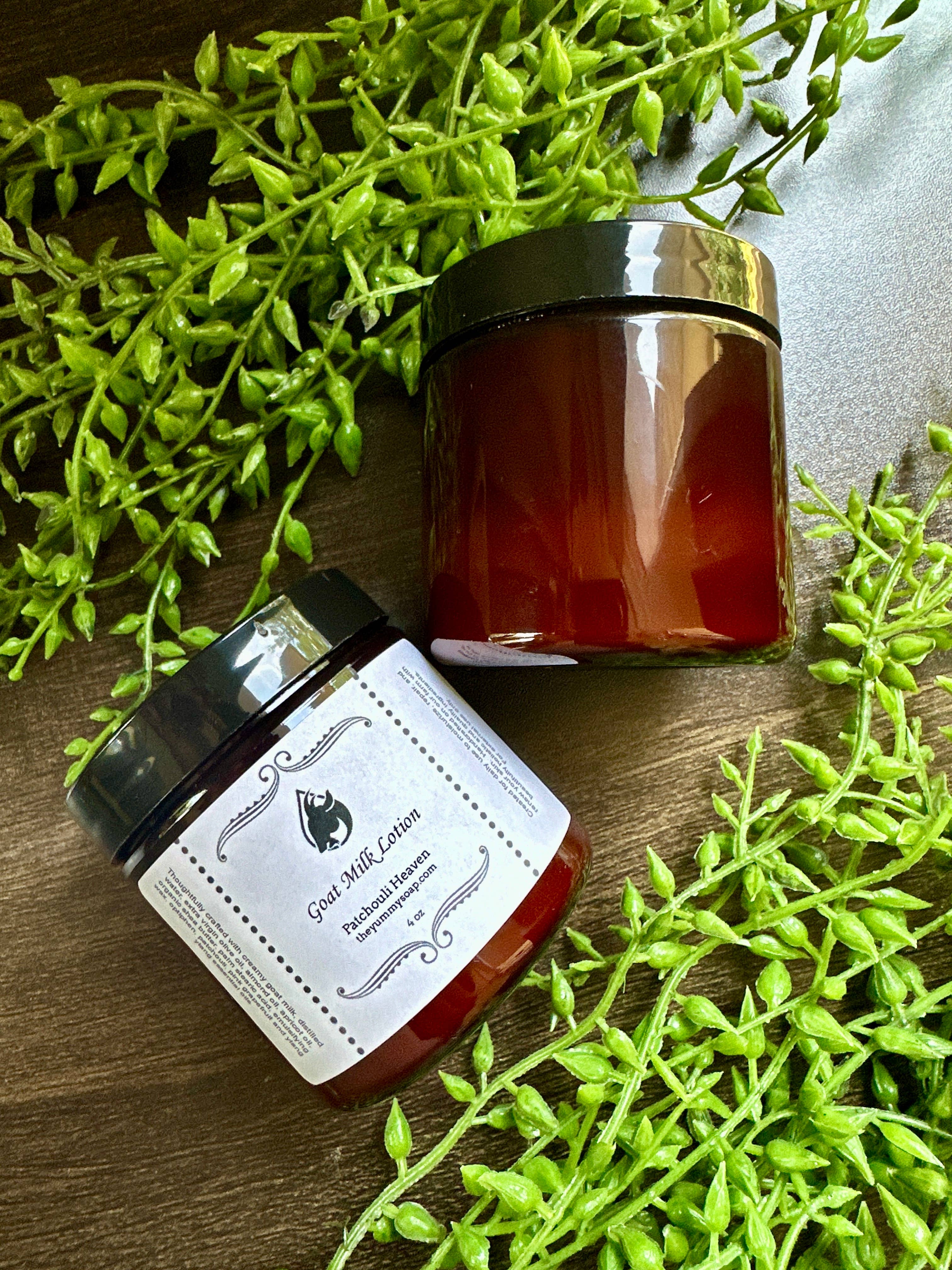 The Yummy Soap - Wholesale Body Cream/Lotion - Patchouli Heaven Goat Milk Lotion, Patchouli Lotion  4 oz1