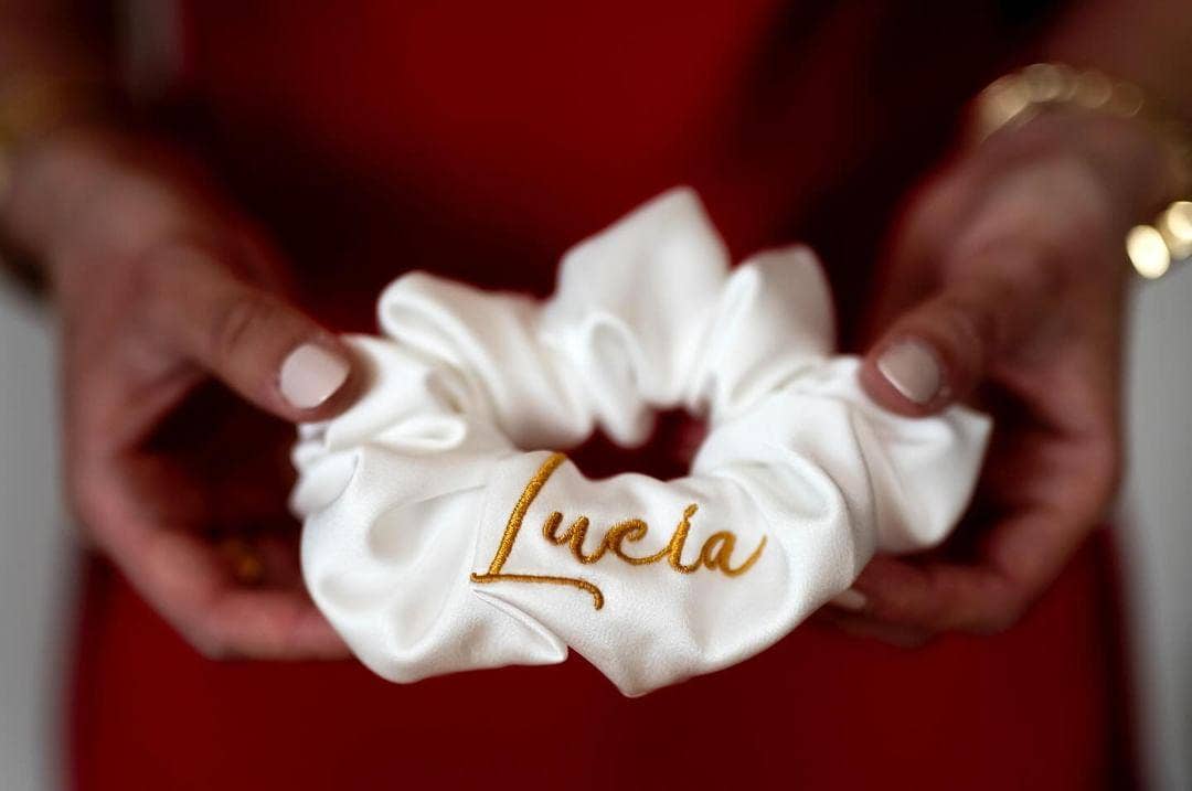 Staller - Wholesale Hair Clip - Women's - Custom Satin Scrunchies6