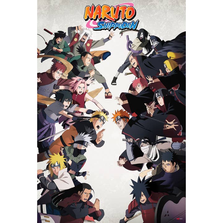 Pyramid America - Wholesale Poster - Naruto- Battle - 24x36 Poster