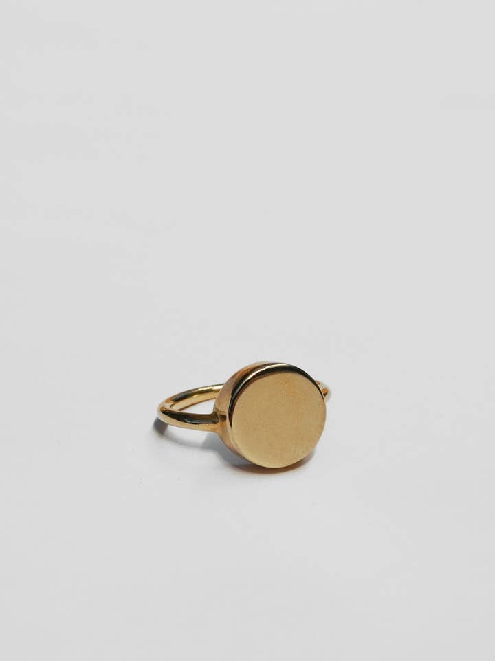 Anello Gemma in ottone per la vendita all'ingrosso da parte di Tiro Tiro Jewelry