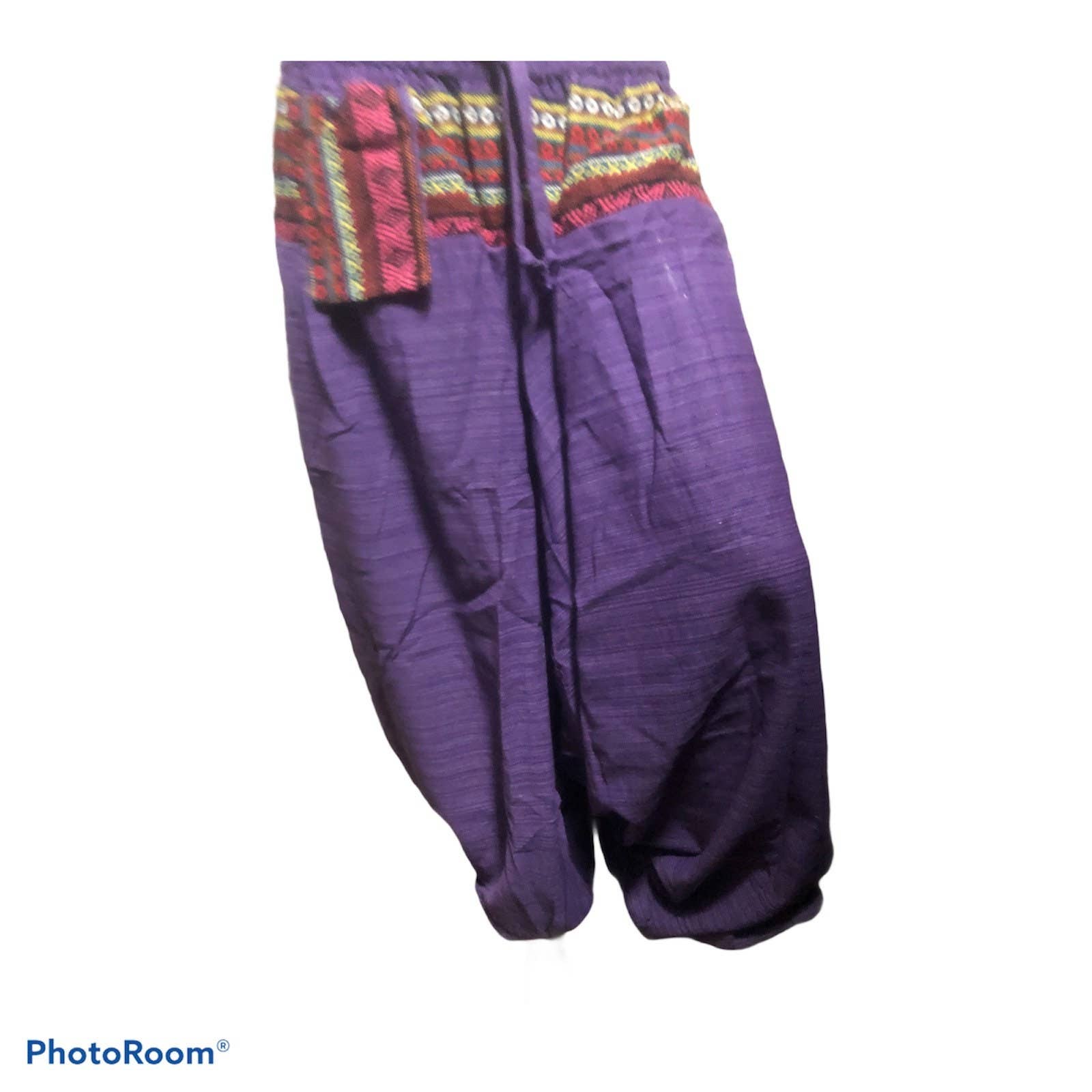 Funky Yak Ltd - Wholesale Pants - Women's - 100% Cotton Harem Baggy Loose Comfortable Unisex Trousers4