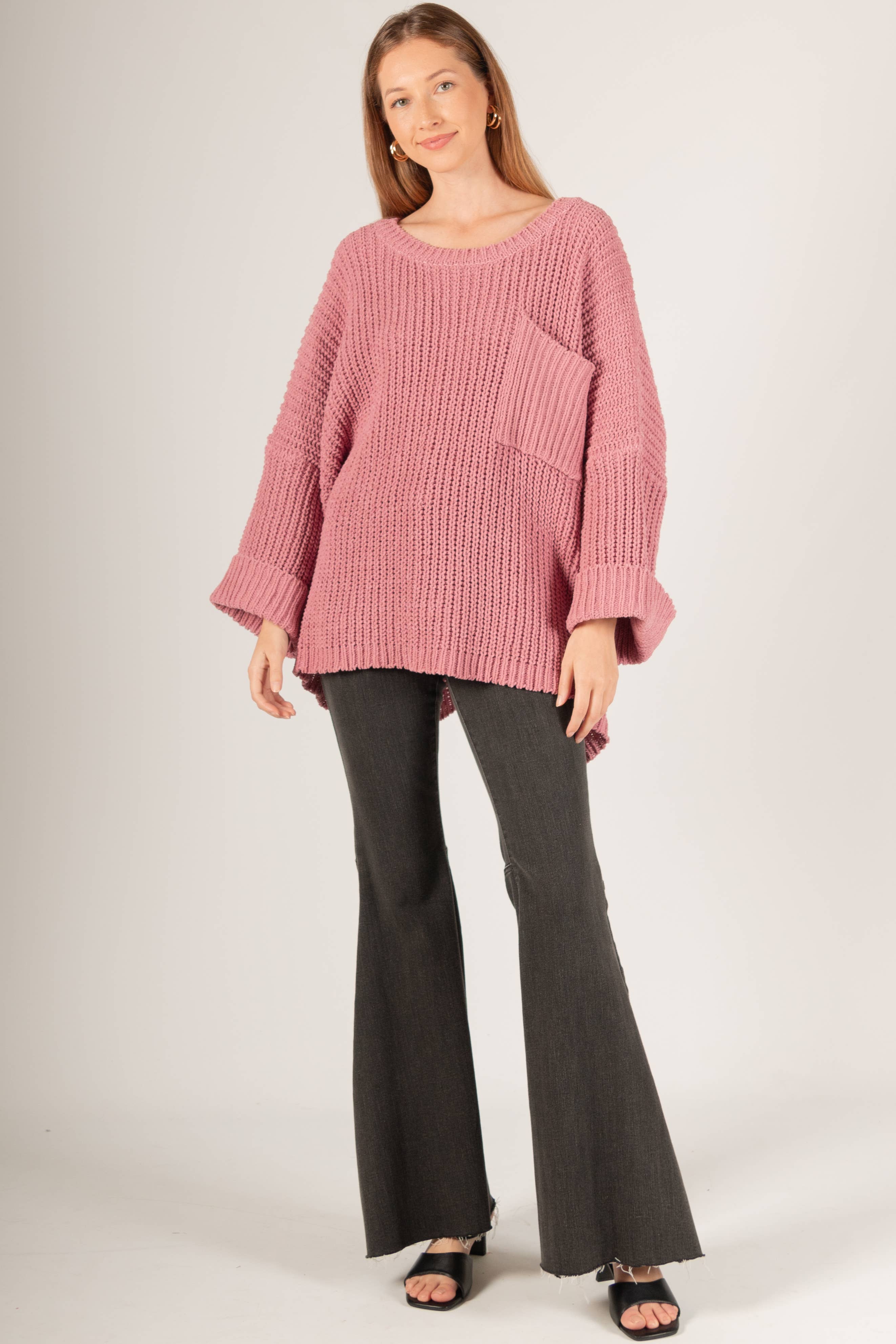 Before You Collection - Vente Pull tunique – femme - Pull oversize en chenille26