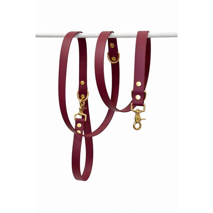 Bordeaux multifunktionsline i Biothane for engroshandel hos Pompon & Pets