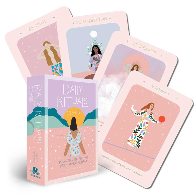 Simon &amp; Schuster - Wholesale Tarot Cards - Daily Rituals Oracle by Jackie Morgan0