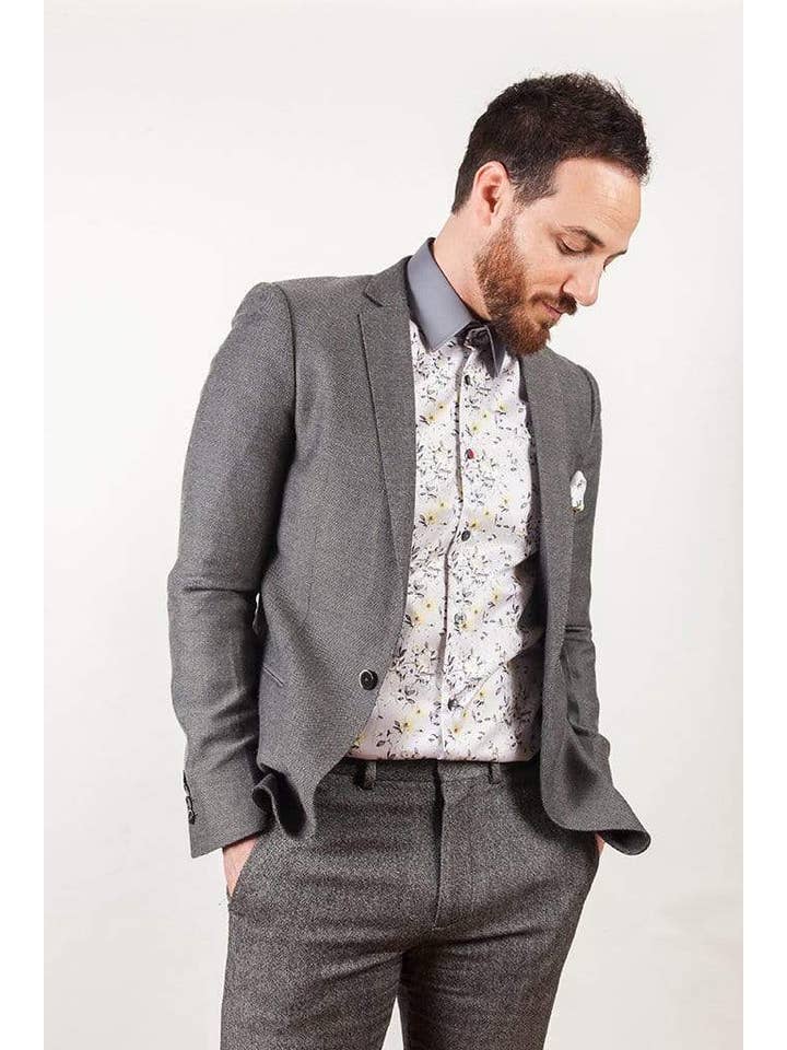 Aayat Menswear - Wholesale Button Down Shirt - Men's - FRENCH CUFF SHIRTS WITH REMOVABLE COLLAR MONTPELLIER7