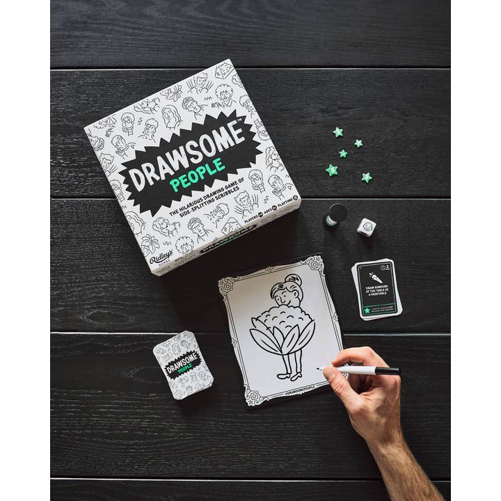 Chronicle Books - Wholesale Card Game - Drawsome People