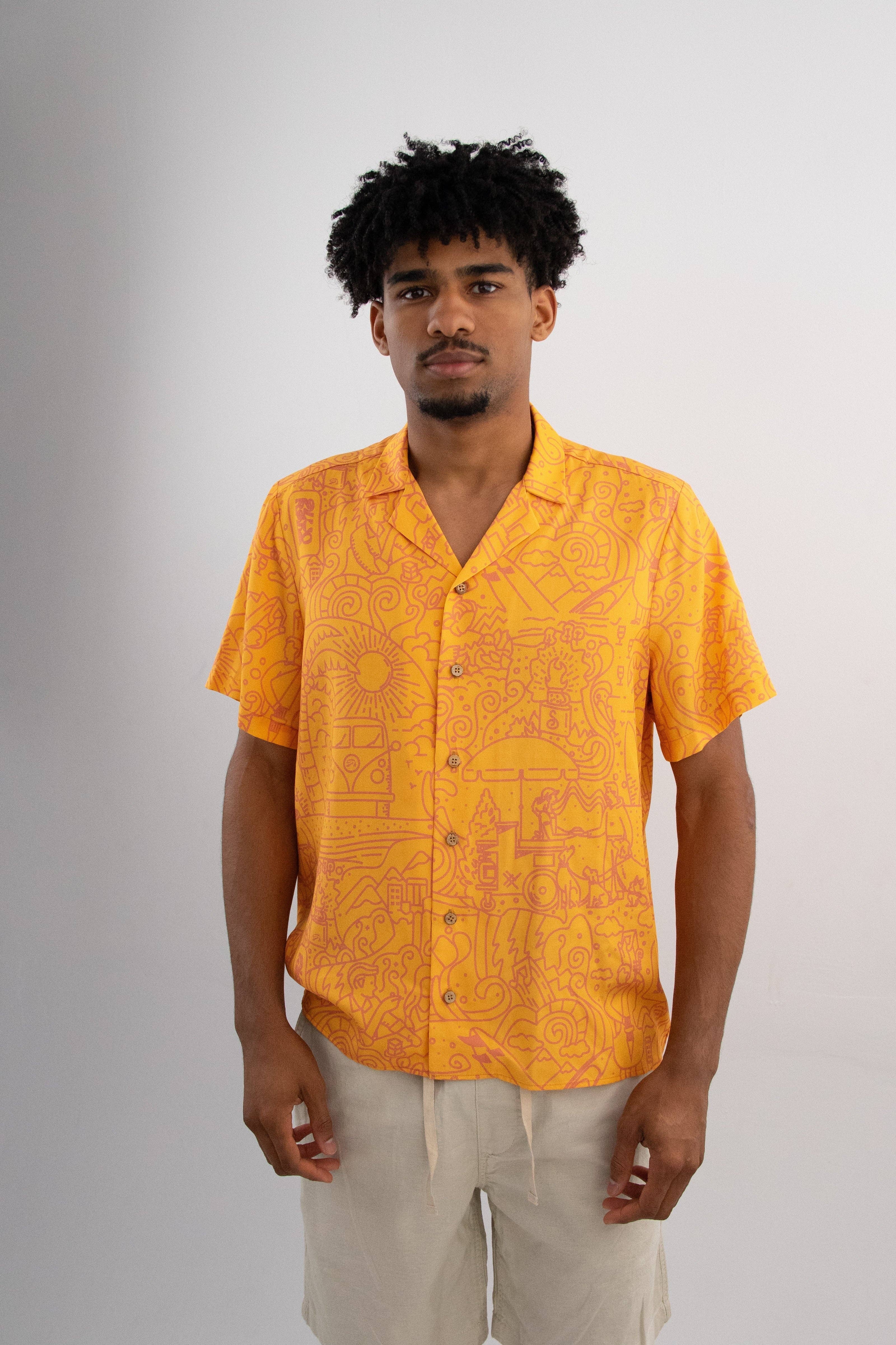 Alvorada Brand - Wholesale Button Down Shirt - Women's - SHIRT DAWN CITY1