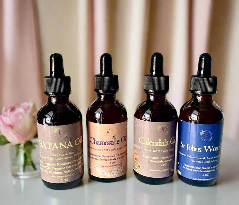 KAM Family Botanics - Wholesale Bath/Body Oil - St John’s Wort Oil2