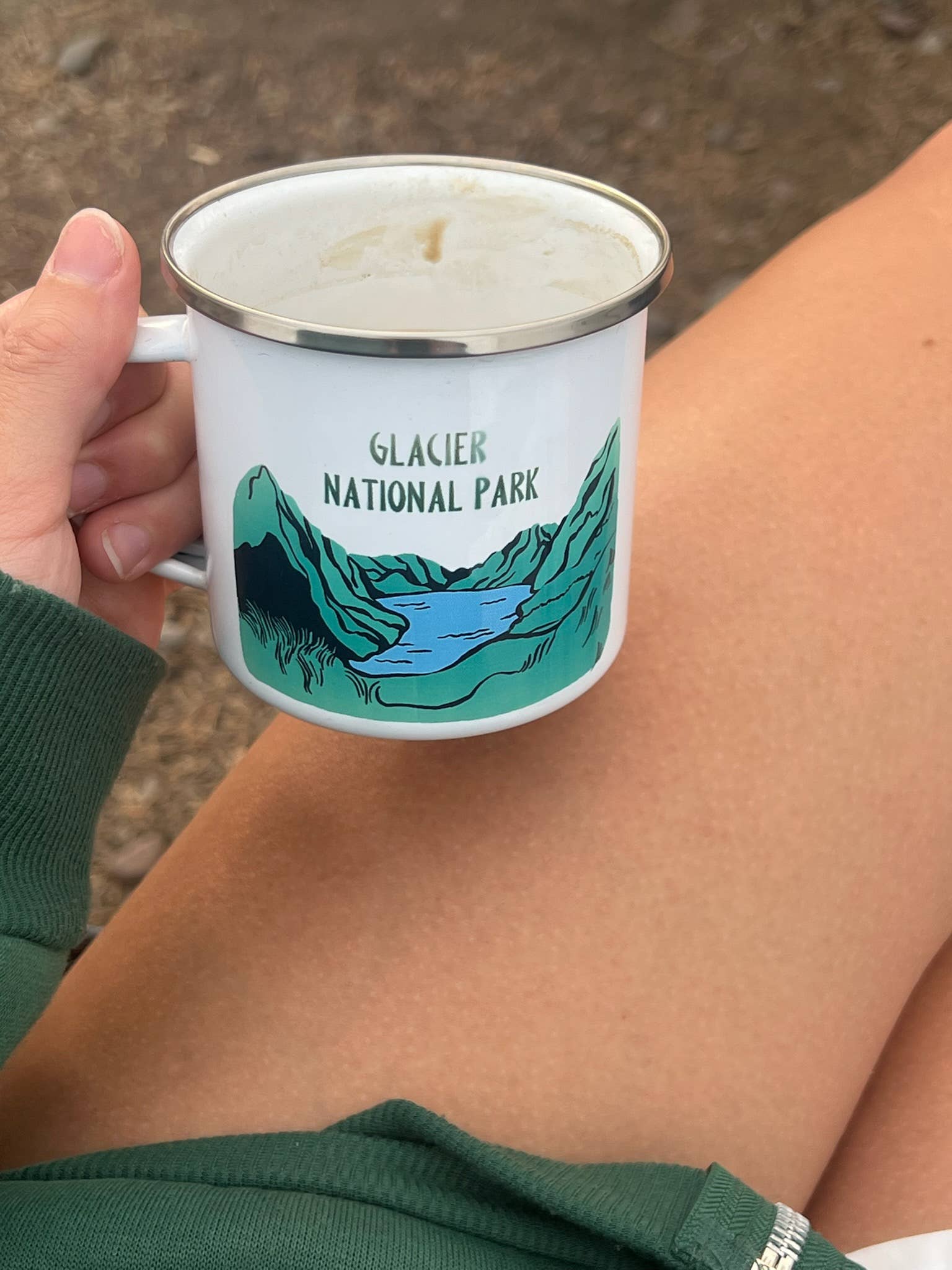 National Parks and Beyond - Wholesale Coffee Mug - Rocky Mountain National Park Enamel Camping Cup or Mug4