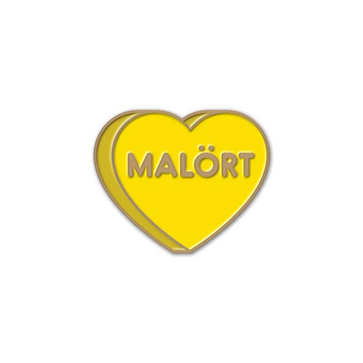 Malört Sweethearts Pin for wholesale by Mover & Shaker