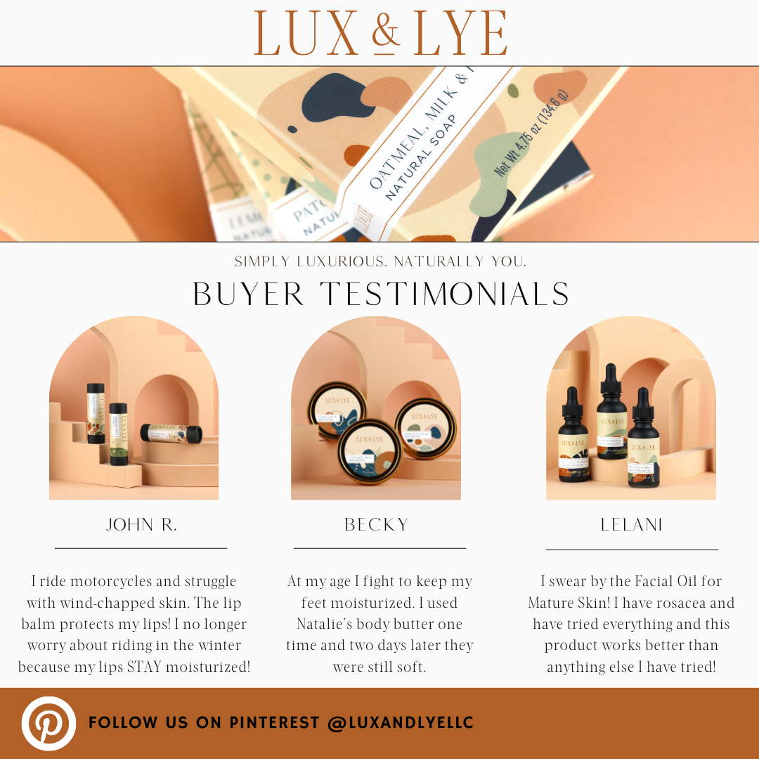 Lux & Lye LLC - Wholesale Lip Balm - Orange Grove Lip Balm4