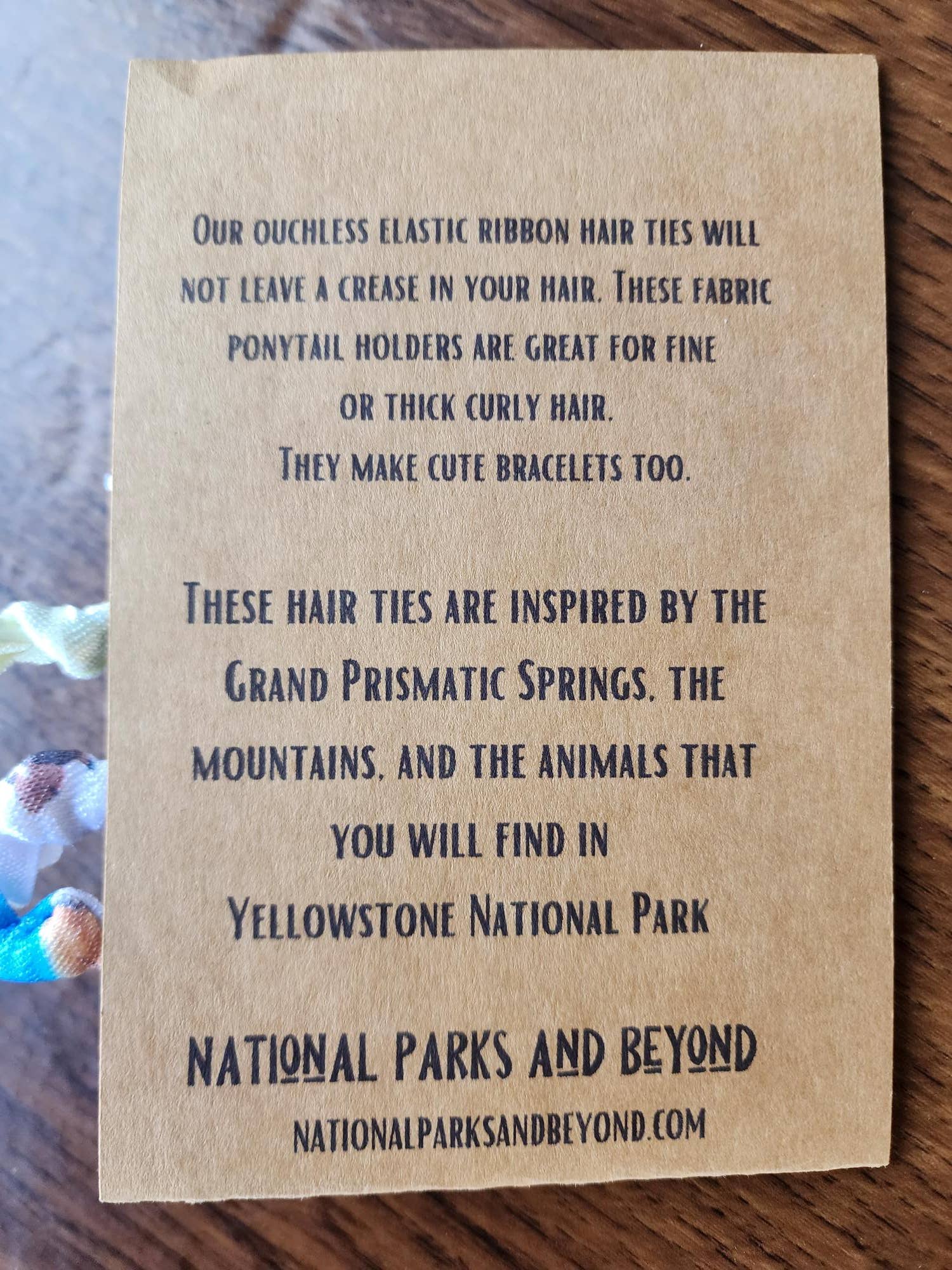 National Parks and Beyond - Wholesale Hair Tie - National Park Inspired Hair Bands5