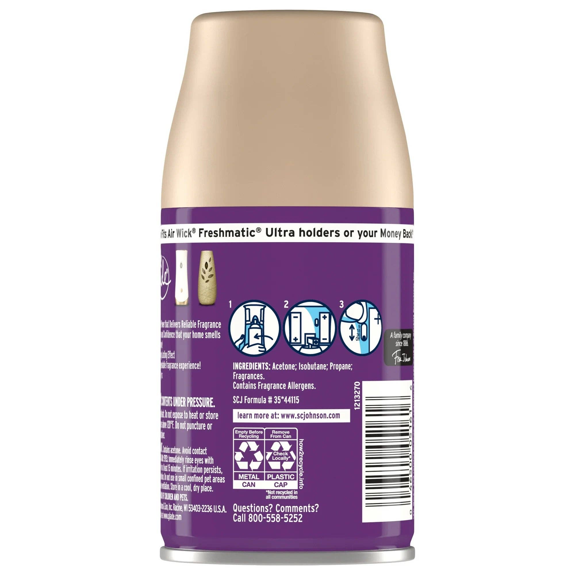 First Choice Buying - Wholesale Air Freshener - Glade Automatic Spray Air Freshener Refills, Limited Edition Scent Sparkling Pear, 6.2oz3